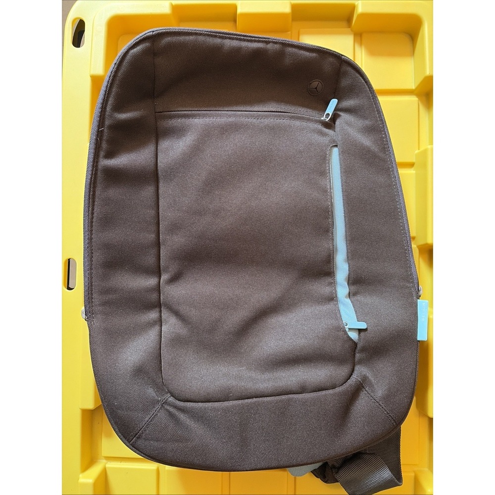 Belkin Slim Laptop Backpack 17" Chocolate Tourmaline Brown Blue NWOT Travel Bag
